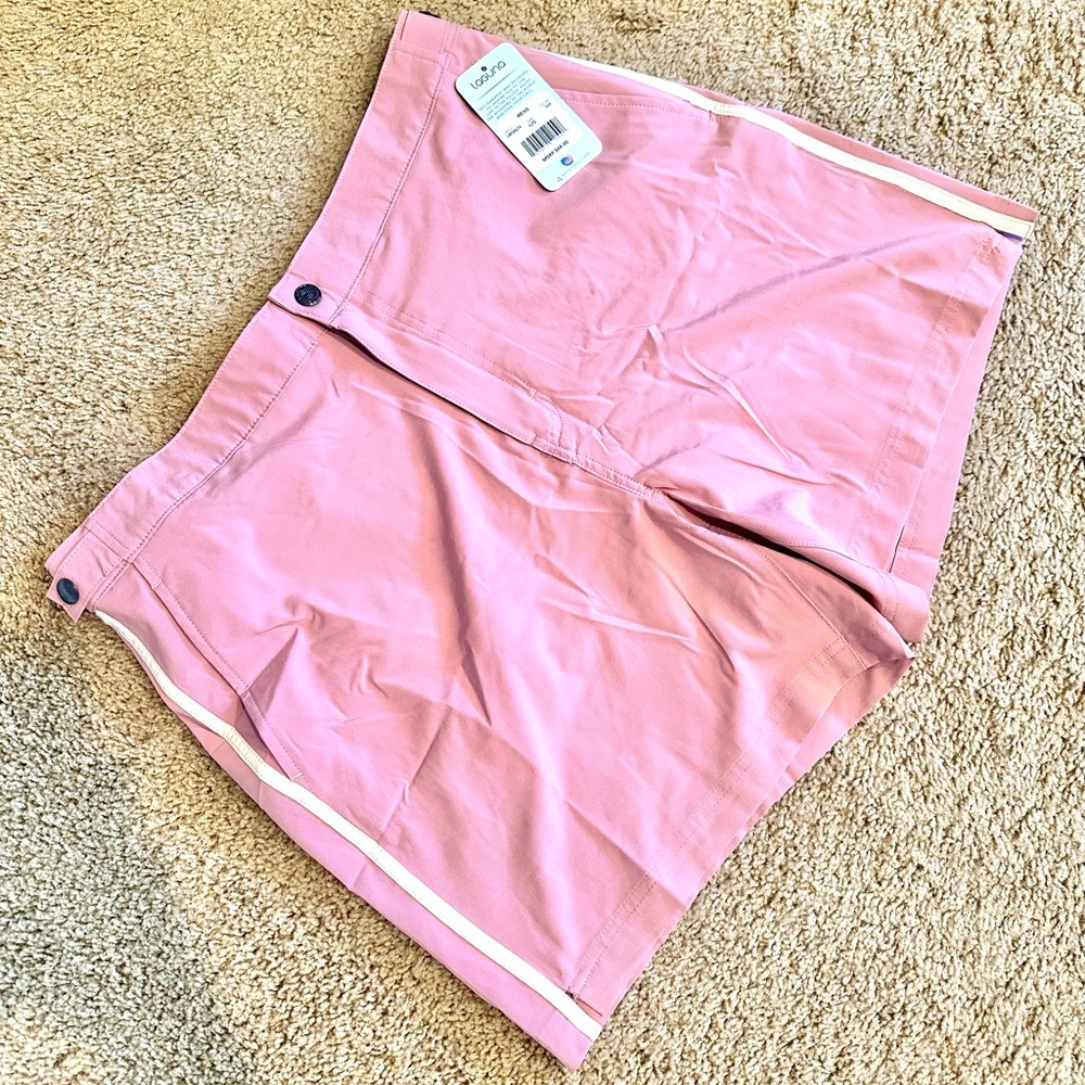 Mens pinkLaguna Swim Shorts Large NWT